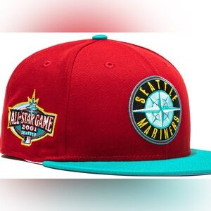 MLB | Seattle Mariners x Hat Club x New Era 2001 MLB All Star fitted hat cap